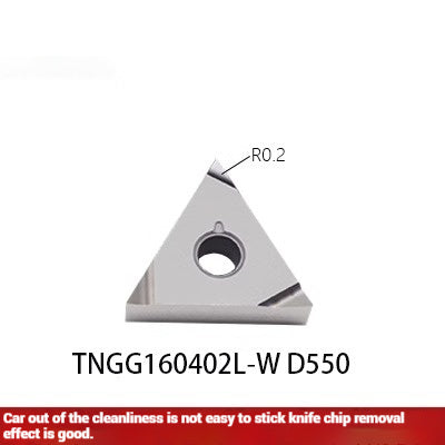 1047-CNC metal-ceramic triangular precision ground grooving inserts TNMG R/L-S/VF high-gloss cylindrical cutter grains Shandong Denso Pricision Tools Co.,Ltd.